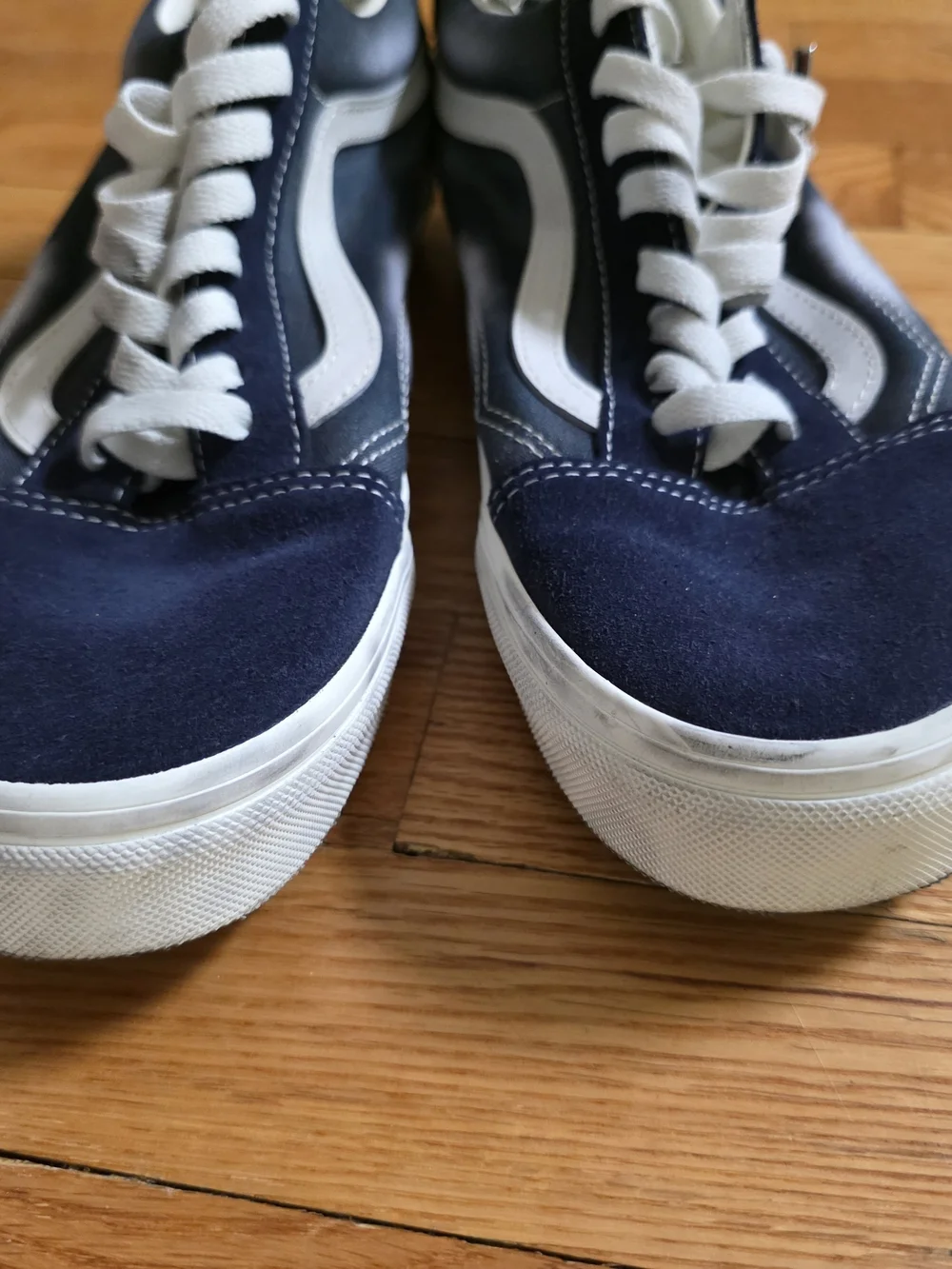 Vans Old Skool Charms Parisian Night Navy Blue M8 W9.5